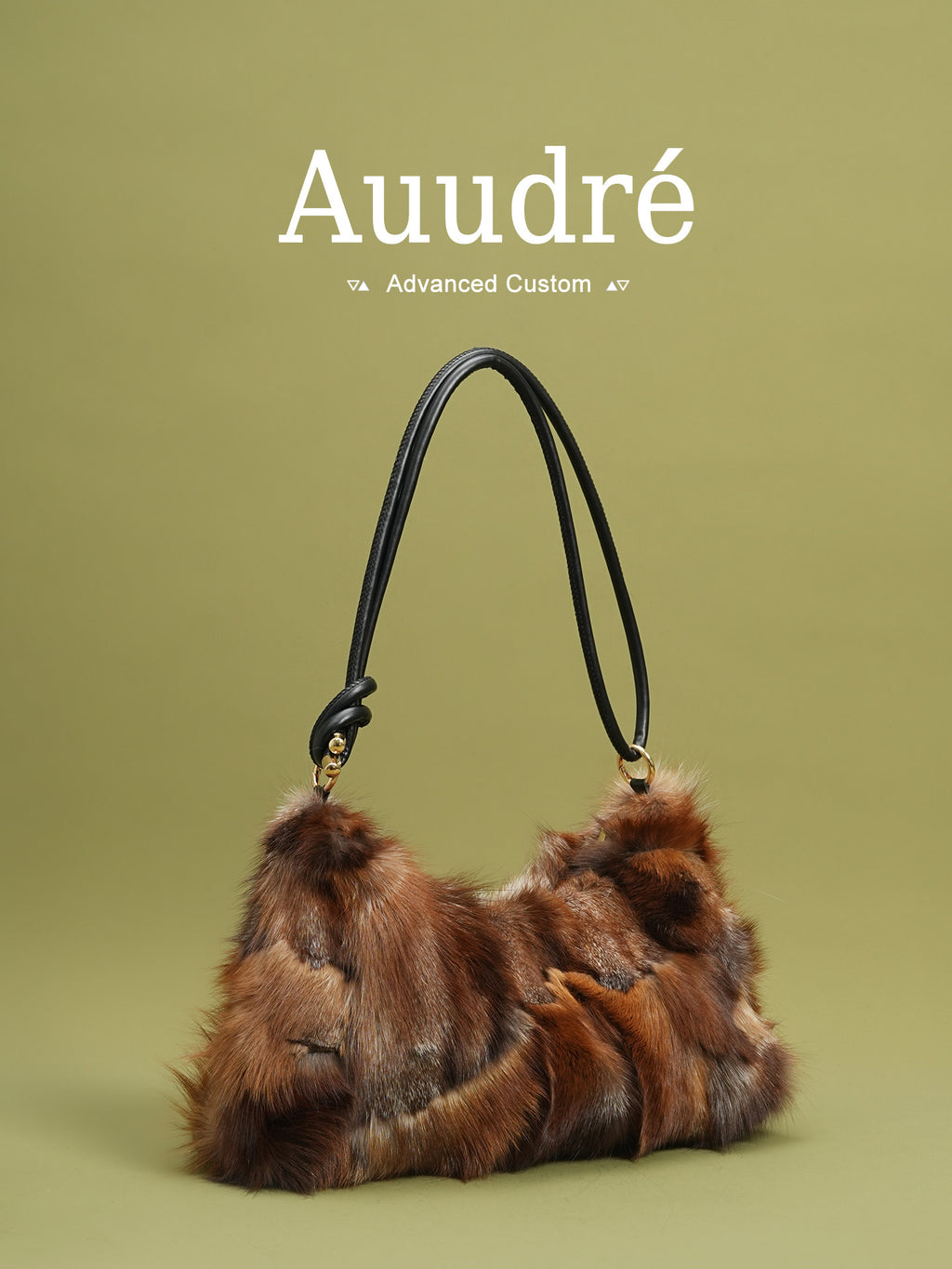 faux fur bag