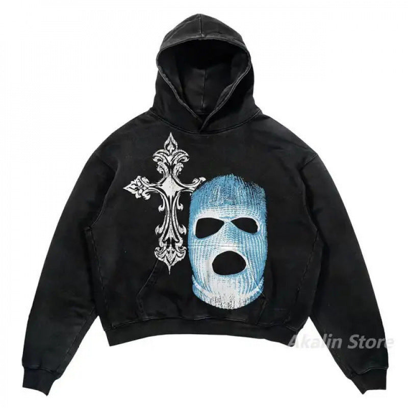 Street Fashion Brand Skull Pullover Sweat