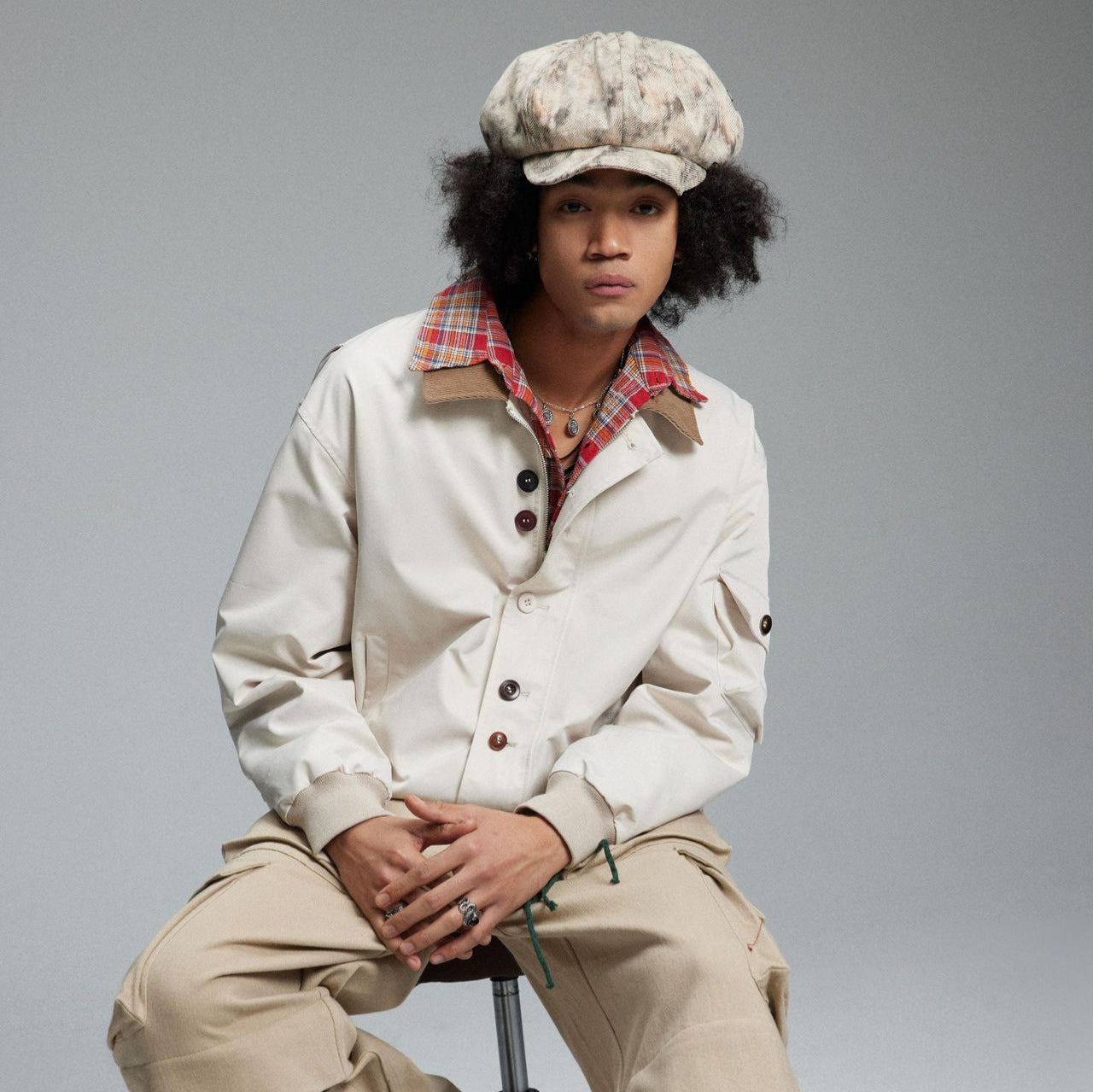 Corduroy Bomber Jacket