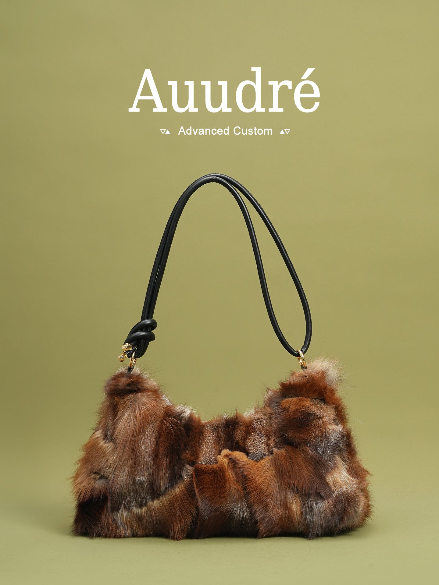 faux fur bag