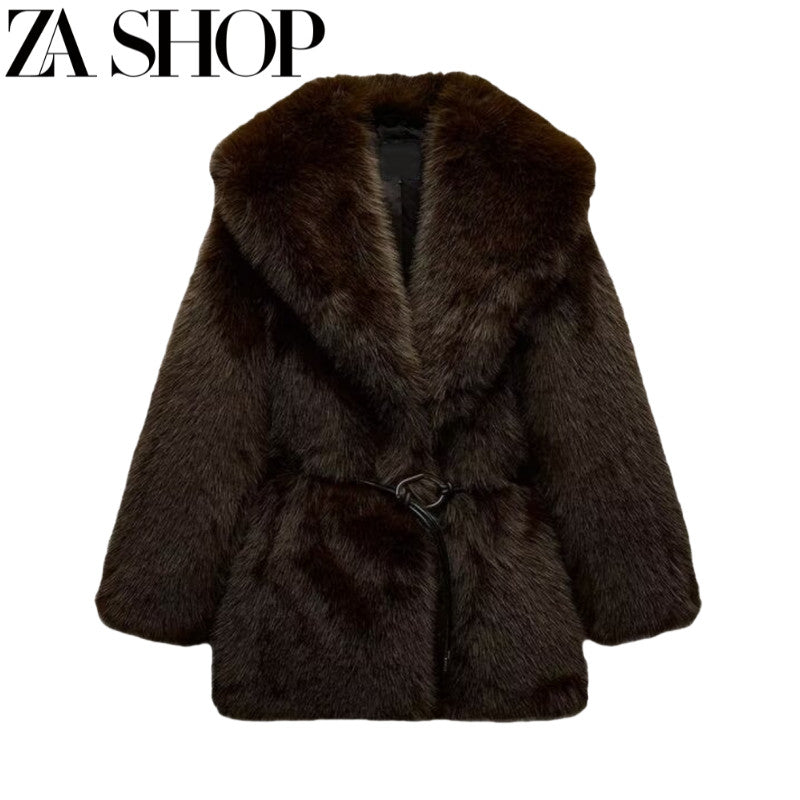 Womens Faux Coat