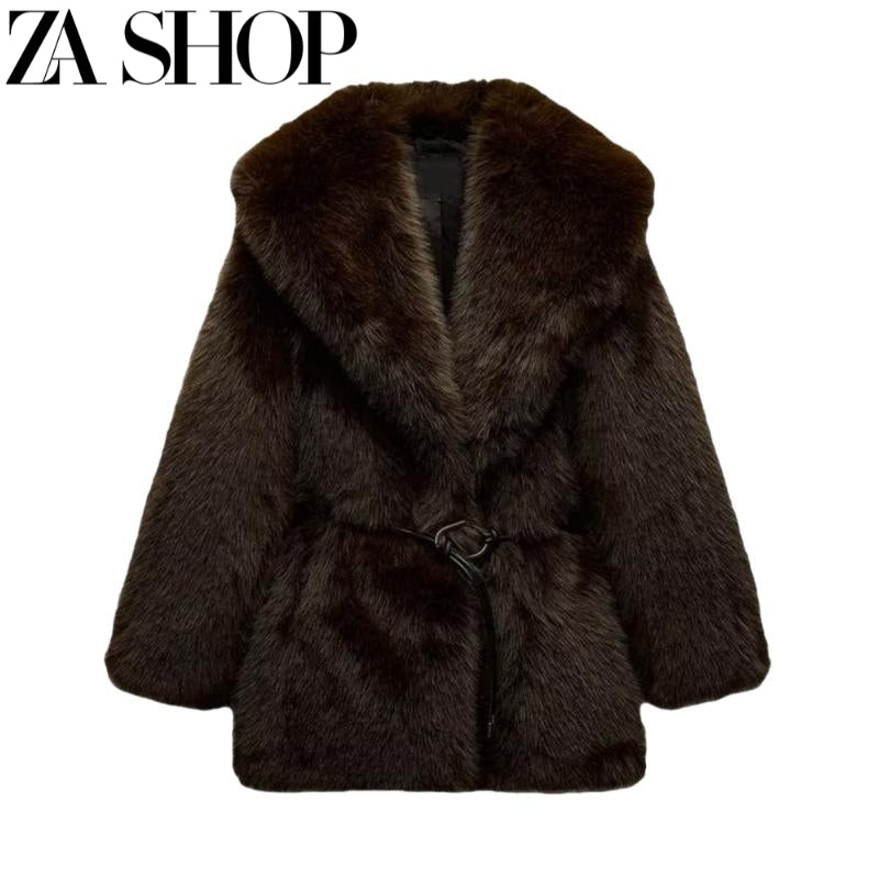 Womens Faux Coat