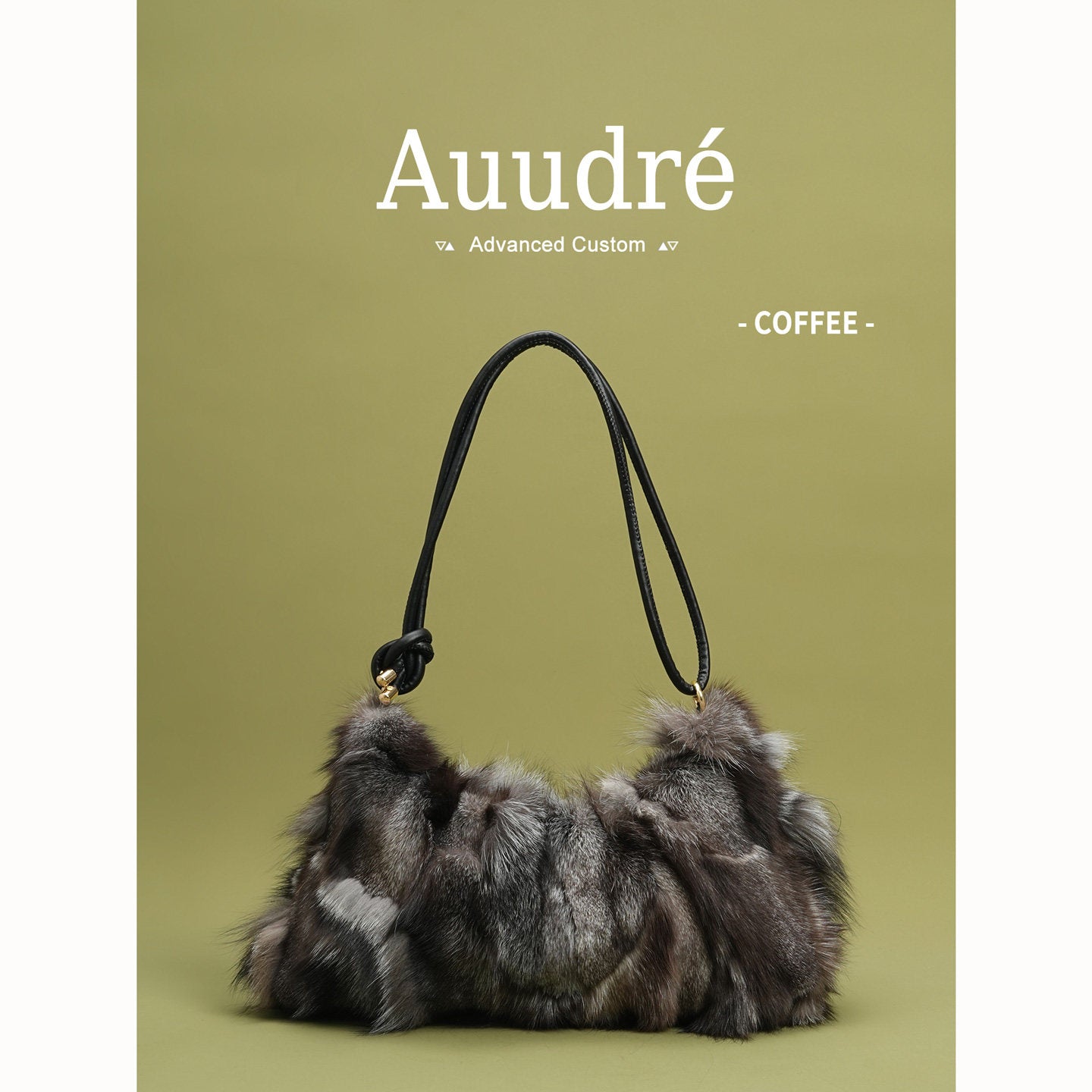faux fur bag