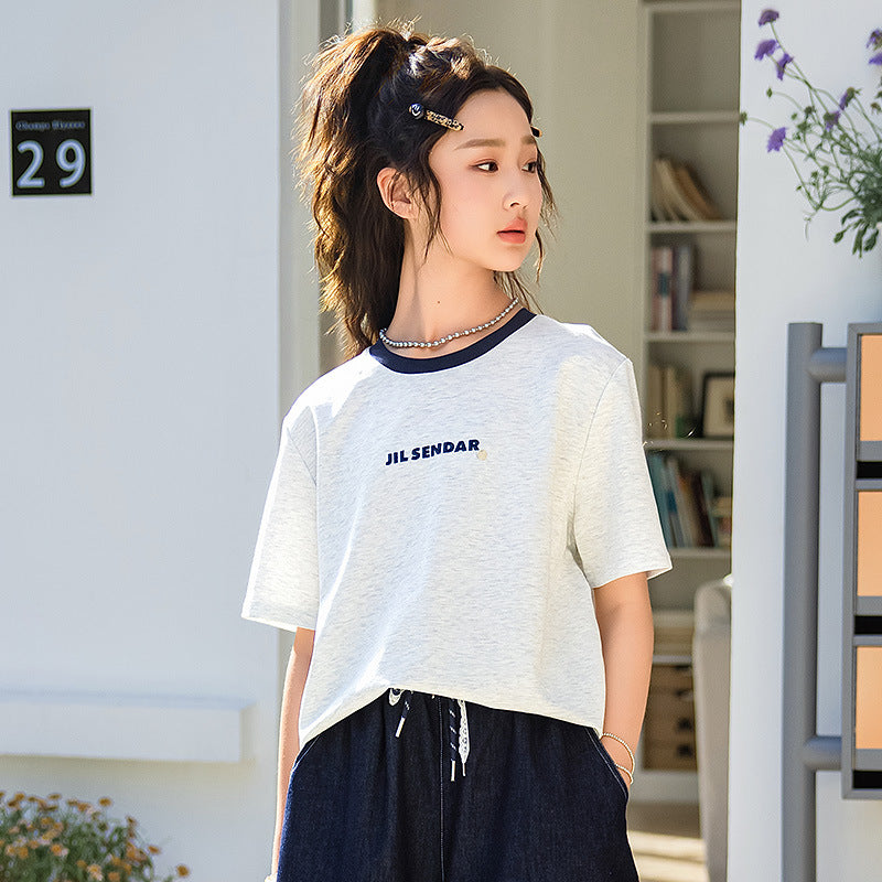 Loose and versatile casual tops and shorts for summer