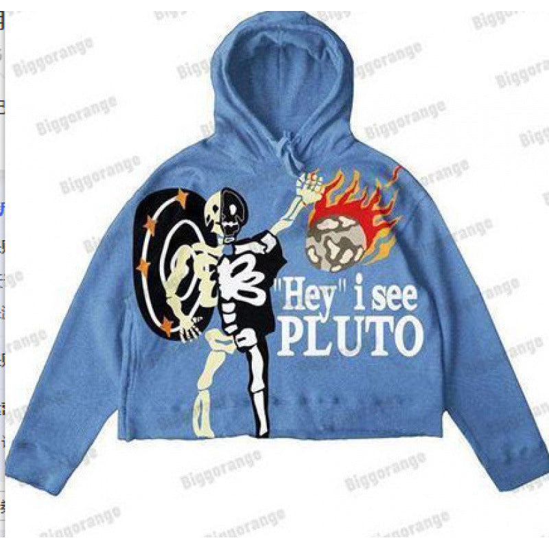 Street Fashion Brand Skull Pullover Sweat