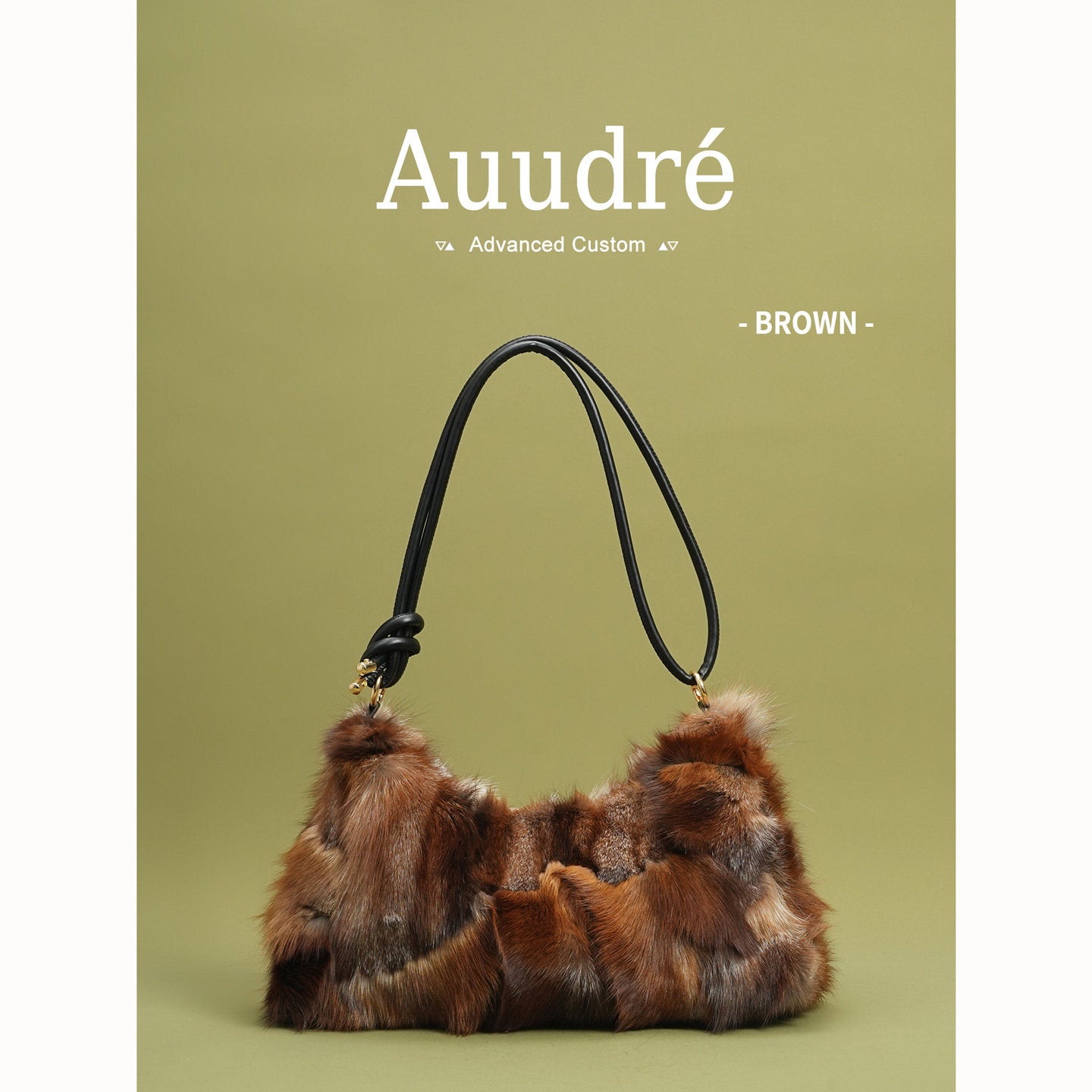 faux fur bag